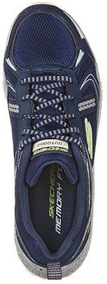 Skechers Hillcrest - 廣袤冒險 緩震運動跑步鞋 女款 藍 Shop Skechers Hillcrest - 廣袤冒險 緩震運動跑步鞋 女款 藍