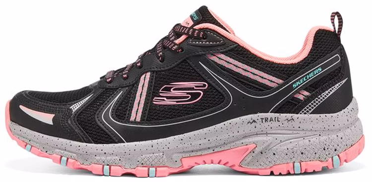 women-skechers-hillcrest-black-pink-149820-bkhp