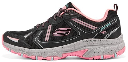 (Women) Skechers Hillcrest 'Grey pink 149820-BKHP (Women) Skechers Hillcrest 'Grey pink 149820-BKHP