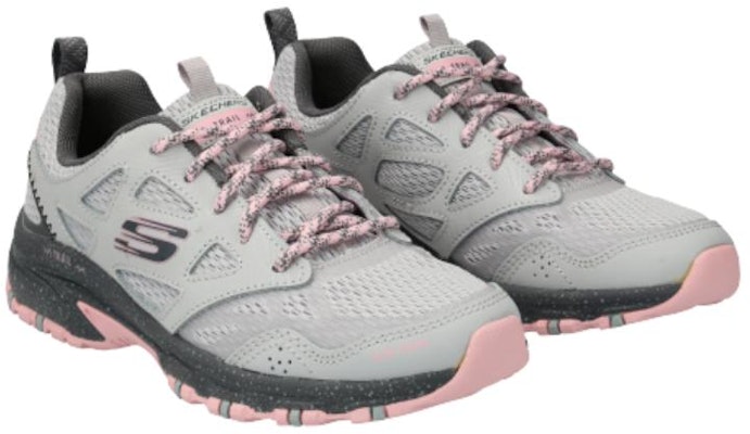 Skechers Hillcrest-純粹逃逸 運動休閒鞋 女款 灰粉 Lookbook Skechers Hillcrest-純粹逃逸 運動休閒鞋 女款 灰粉