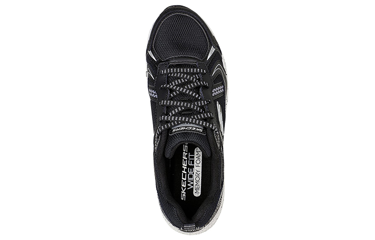 Shop (W) Skechers Hillcrest Vast Adventure ''Noir Blanc'' 149820-BKW