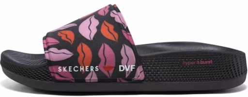 (Women) Skechers Hyper Goodyear DVF 'Black Pink Red' 140465-BKMT (Women) Skechers Hyper Goodyear DVF 'Black Pink Red' 140465-BKMT