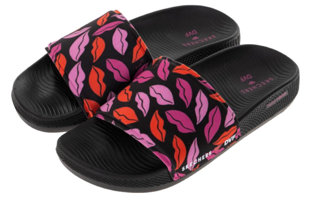 Lookbook (W) Skechers Hyper Goodyear DVF ''Zwart Roze Rood'' 140465-BKMT