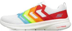 Buy (W) Skechers Hyper Pillars Hardloopschoenen Wit/Rood/Oranje 130003-WMLT
