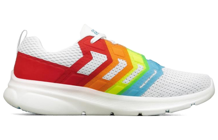 Order (W) Skechers Hyper Pillars Hardloopschoenen Wit/Rood/Oranje 130003-WMLT