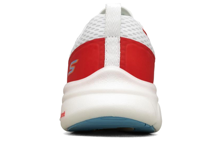Shop (W) Skechers Hyper Pillars Hardloopschoenen Wit/Rood/Oranje 130003-WMLT