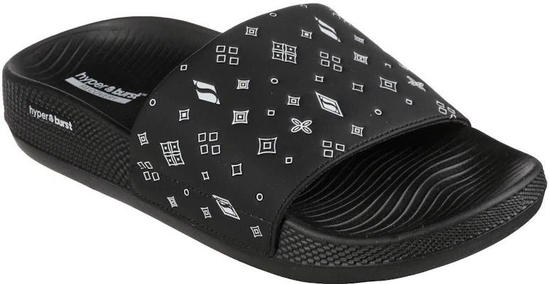 (W) Skechers Hyper Slide-A-Lister ''Schwarz Freizeit'' 140444-BLK Lookbook (W) Skechers Hyper Slide-A-Lister ''Schwarz Freizeit'' 140444-BLK