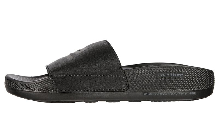 (Women) Skechers Hyper Slide 'All Black' 130022-BBK