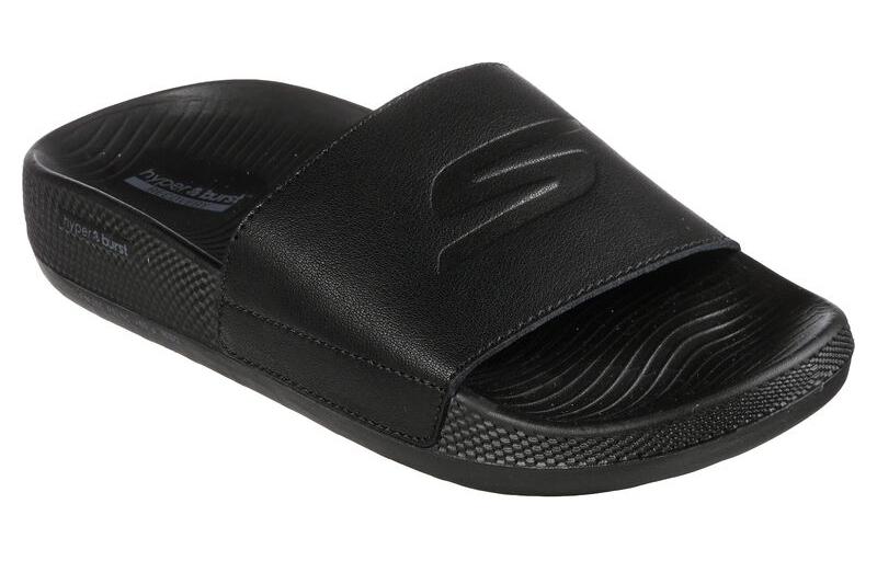 Lookbook (W) Skechers Hyper Slide ''Ganz Schwarz'' 130022-BBK