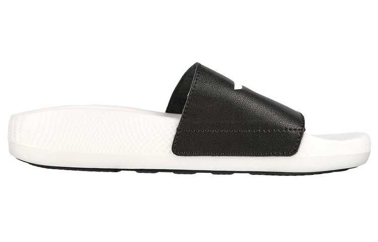 Order (W) Skechers Hyper Slide 'Hitam Putih' 130022-BKW