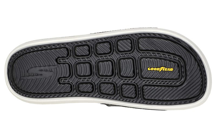Shop (W) Skechers Hyper Slide 'Hitam Putih' 130022-BKW