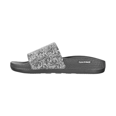 (W) Skechers Hyper Slide 'Puppy Love Black White'