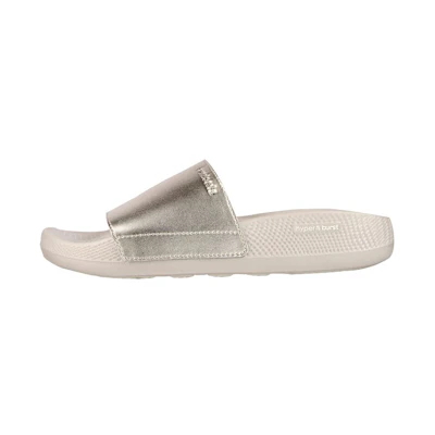 (W) Skechers Hyper Slide 'Shine On Gold'