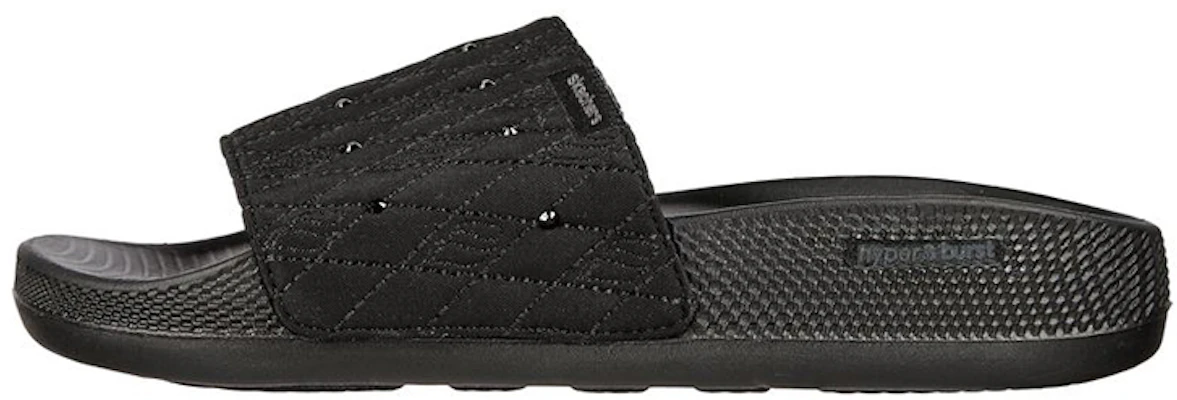 (W) Skechers Hyper Slide ''Elegantes Schwarz'' 140432-BBK Buy (W) Skechers Hyper Slide ''Elegantes Schwarz'' 140432-BBK
