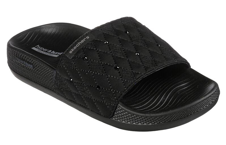 Lookbook (W) Skechers Hyper Slide ''Elegantes Schwarz'' 140432-BBK