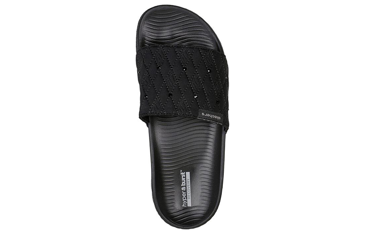 Shop (W) Skechers Hyper Slide ''Elegantes Schwarz'' 140432-BBK