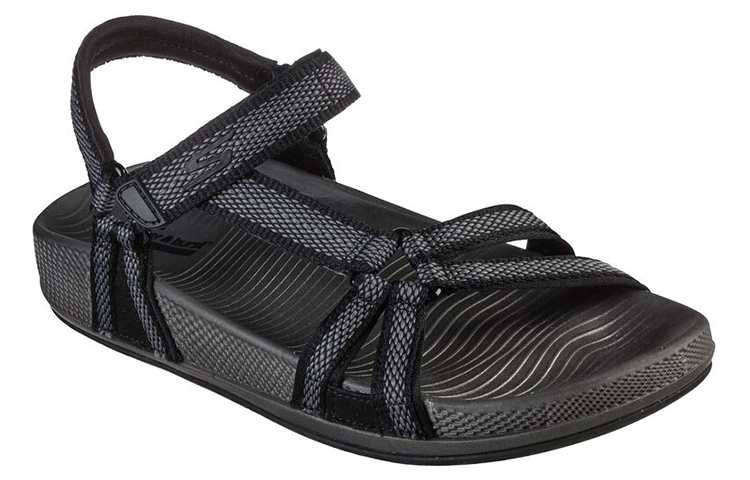 Lookbook (W) Skechers Hyper Slide ''Nero Vivo'' 140476-BKGY