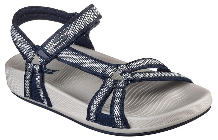 Lookbook (W) Skechers Hyper Slide ''Thriving Blue'' Slippers 140476-NVY