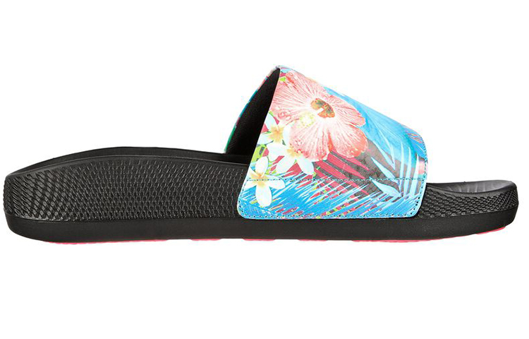 Order (W) Skechers Hyper Slide 'Negro Azul Tropical' 140446-BKMT