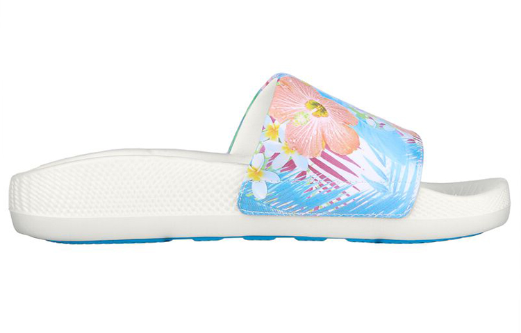 Order (W) Skechers Hyper Slide ''Bianco Tropicale Blu'' 140446-WMLT