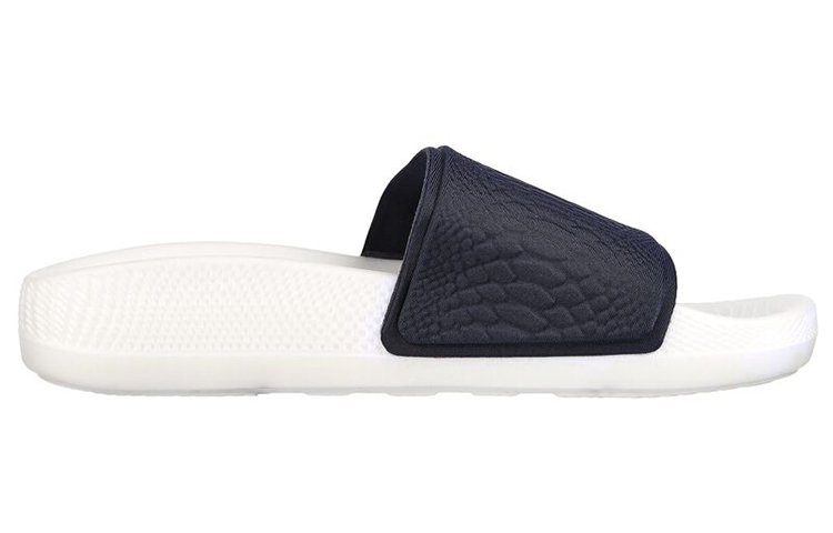 Order (W) Skechers Hyper Slide 'Wild Side Biru Navy' 140433-NVY