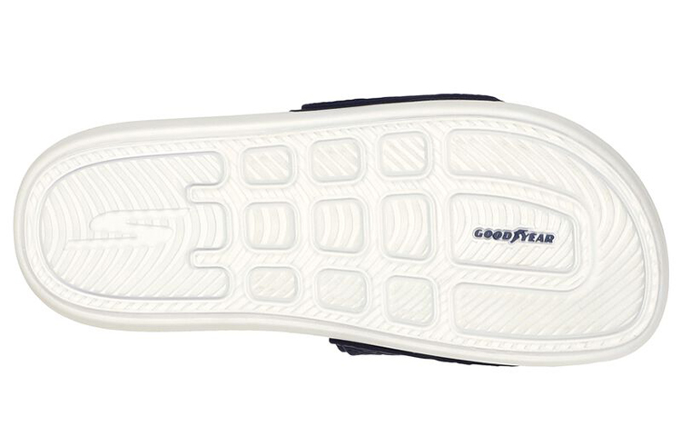 Lookbook (W) Skechers Hyper Slide 'Wild Side Biru Navy' 140433-NVY