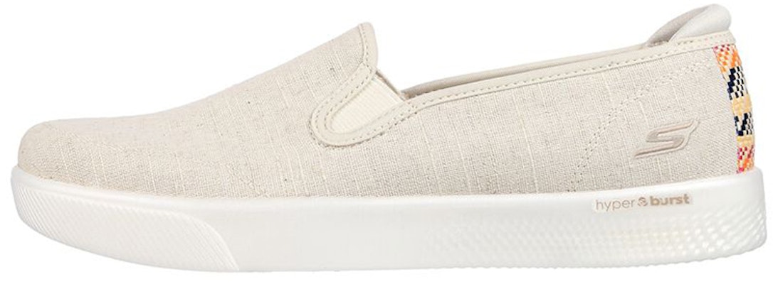 (W) Skechers Hyper Vulc 'Kenyamanan Kasual Putih' 136826-NAT Buy (W) Skechers Hyper Vulc 'Kenyamanan Kasual Putih' 136826-NAT