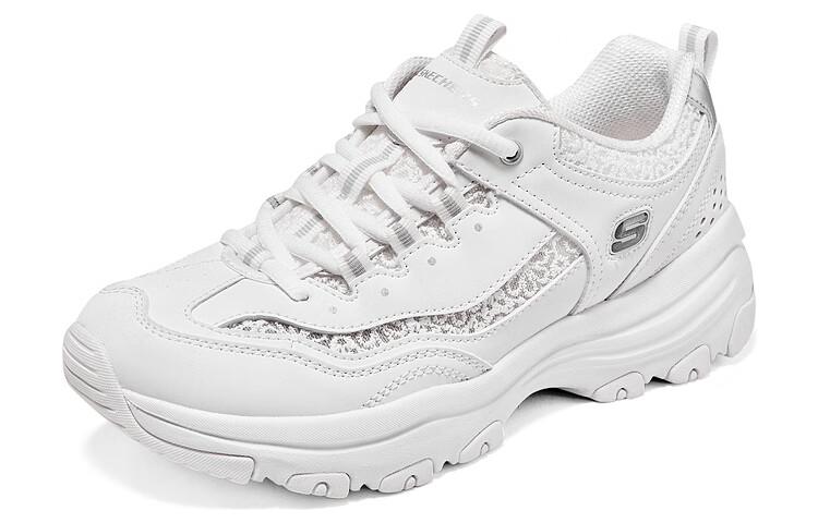 Lookbook Skechers I-Conik 防滑耐磨 低筒 老爹鞋 女款 白