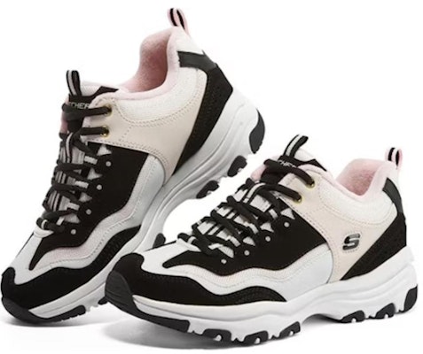 (W) Skechers I-Conik 'Hitam Putih Pink' 8790122-BKNT Lookbook (W) Skechers I-Conik 'Hitam Putih Pink' 8790122-BKNT