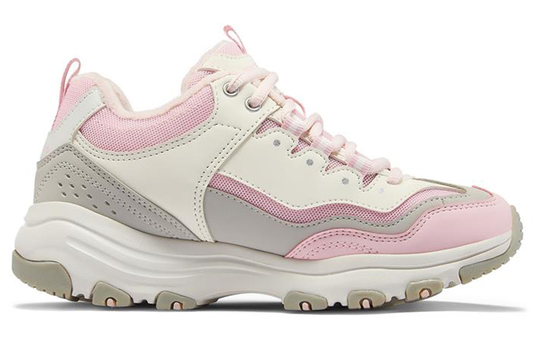 Order Skechers I-Conik 奧利奧 低筒加絨老爹鞋 女款 灰粉
