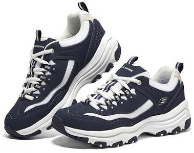 (W) スケッチャーズ I-Conik オレオブルー (Sukecchāzu I-Conik Oreoburū) 8730076-NVMT Lookbook (W) スケッチャーズ I-Conik オレオブルー (Sukecchāzu I-Conik Oreoburū) 8730076-NVMT