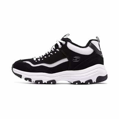 (W) Skechers I-Conik 'Black White'