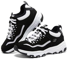 Skechers I- Conik 奧利奧 低筒老爹鞋 女款 黑白 加絨 Lookbook Skechers I- Conik 奧利奧 低筒老爹鞋 女款 黑白 加絨