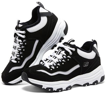 Skechers I- Conik 奧利奧 低筒老爹鞋 女款 黑白 加絨 Lookbook Skechers I- Conik 奧利奧 低筒老爹鞋 女款 黑白 加絨