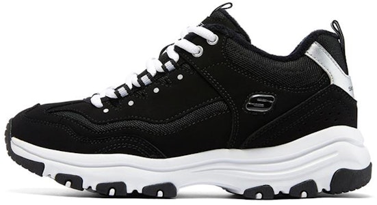 Skechers I-Conik 奧利奧 低筒復古運動鞋 女款 黑色 加絨 Buy Skechers I-Conik 奧利奧 低筒復古運動鞋 女款 黑色 加絨