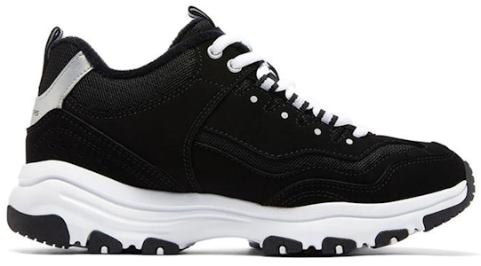 Skechers I-Conik 奧利奧 低筒復古運動鞋 女款 黑色 加絨 Order Skechers I-Conik 奧利奧 低筒復古運動鞋 女款 黑色 加絨