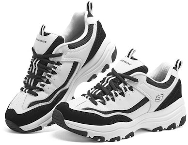(W) Skechers I-Conik 'Putih Hitam' 8730073-WBK Lookbook (W) Skechers I-Conik 'Putih Hitam' 8730073-WBK