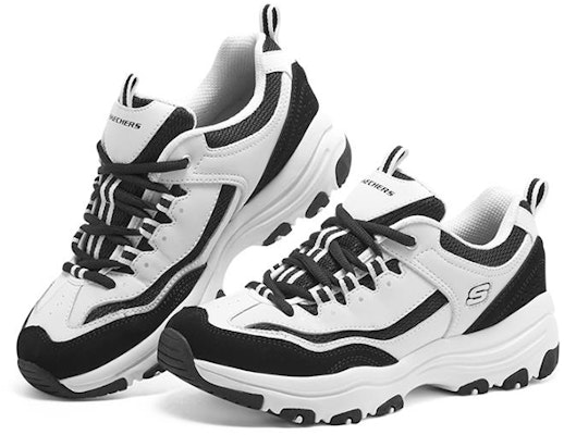 (W) 스케쳐스 아이코닉 '화이트 블랙' 8730073-WBK Lookbook (W) 스케쳐스 아이코닉 '화이트 블랙' 8730073-WBK