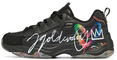 (Women) Skechers James Goldcrown x D'Lites 4.0 'Bold Days Black' 149503-BKMT (Women) Skechers James Goldcrown x D'Lites 4.0 'Bold Days Black' 149503-BKMT