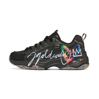 (W) Skechers James Goldcrown D'Lites 4.0 'Bold Days Black'