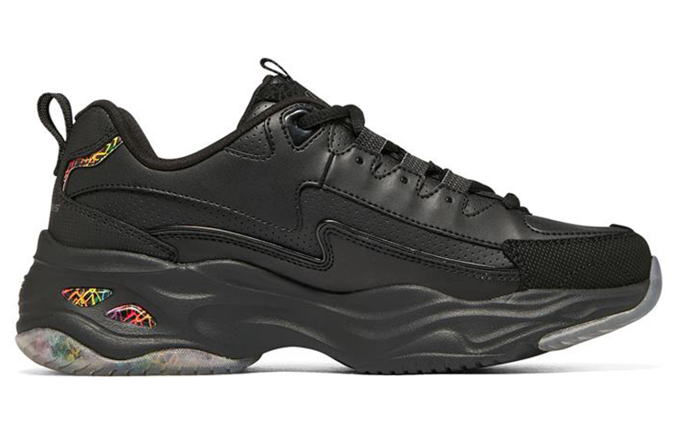 Order 詹姆斯·戈德克朗 x Skechers D'Lites 4.0-大膽日子 低幫運動休閒鞋 女款 黑