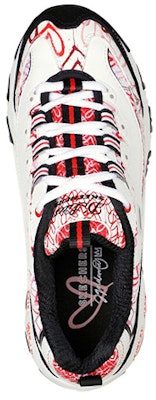 (W) Skechers James Goldcrown x D'Lites 'Cupid Charm Putih Merah' 149504-WRBK Lookbook (W) Skechers James Goldcrown x D'Lites 'Cupid Charm Putih Merah' 149504-WRBK