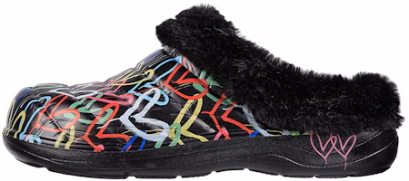 (Women) Skechers James Goldcrown x Foamies Cozy Camper 'Black Rainbow' 111360-BKMT (Women) Skechers James Goldcrown x Foamies Cozy Camper 'Black Rainbow' 111360-BKMT