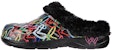 (W) Skechers James Goldcrown x Foamies Cozy Camper 'Hitam Pelangi' 111360-BKMT