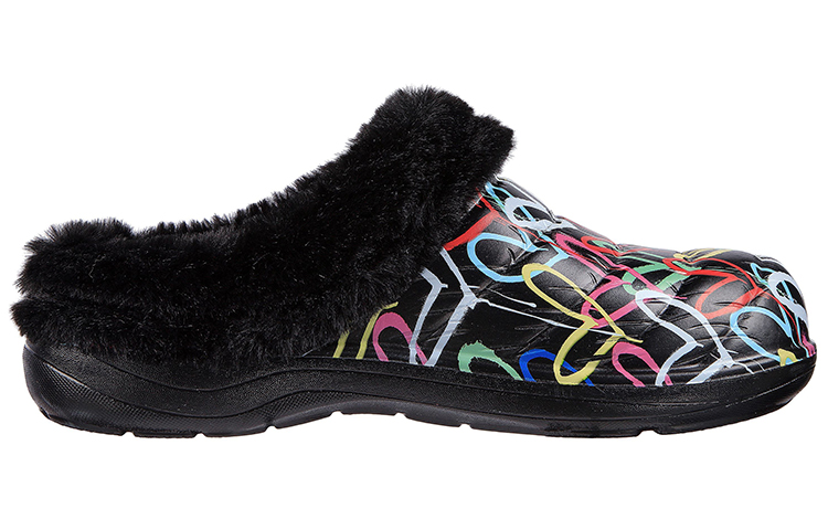 Order (W) Skechers James Goldcrown x Foamies Cozy Camper 'Negro Arcoíris' 111360-BKMT