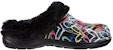 (W) Skechers James Goldcrown x Foamies Cozy Camper 'Hitam Pelangi' 111360-BKMT