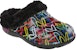 (W) Skechers James Goldcrown x Foamies Cozy Camper 'Hitam Pelangi' 111360-BKMT