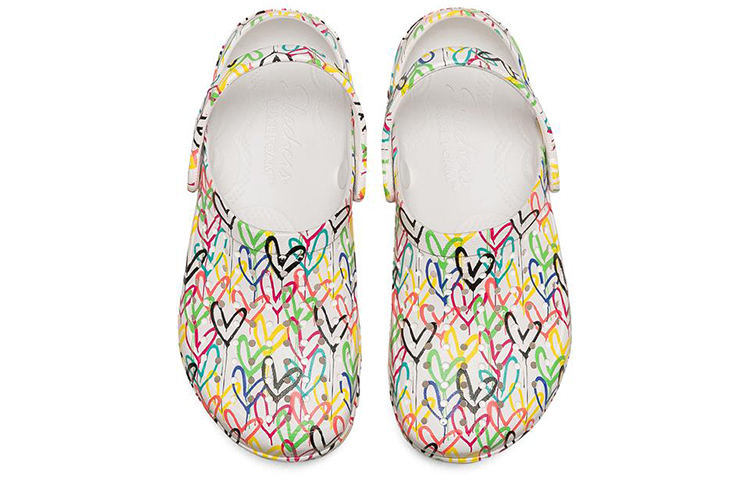 Shop (W) Skechers James Goldcrown x Footsteps ''Blanc Multicolore'' 111326-WMLT