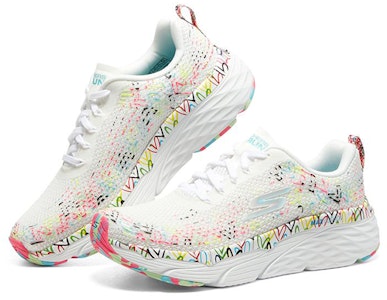 (W) Skechers James Goldcrown x Max Cushioning Elite 'Putih Blok Warna' 128267-WMLT Lookbook (W) Skechers James Goldcrown x Max Cushioning Elite 'Putih Blok Warna' 128267-WMLT