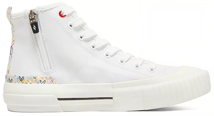 (W) Skechers James Goldcrown x New Moon Zapatillas Altas de Lona 'Blancas' 155512-WHT Order (W) Skechers James Goldcrown x New Moon Zapatillas Altas de Lona 'Blancas' 155512-WHT